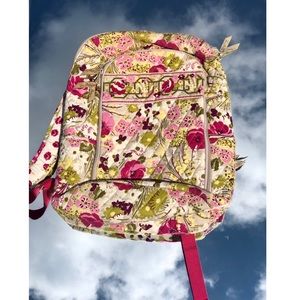 Vera Bradley Quilted Laptop Backpack